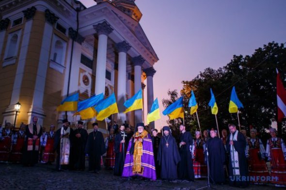 День Незалежності в Ужгороді. Фото: Укрінформ