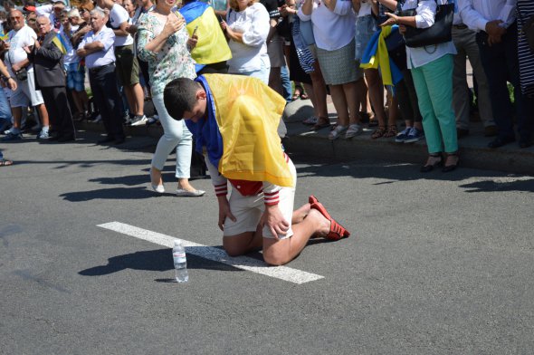 В Киві відбувся Марш Захисників України