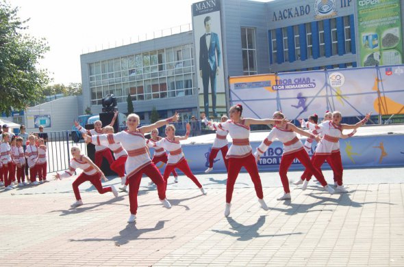 В Черкассах праздновали День Независимости спортивным фестивалем