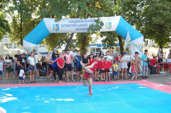 У Черкасах святкували День Незалежності спортивним фестивалем