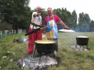 На фестивалі готували козацький куліш та грибну юшку за 50 грн за порцію