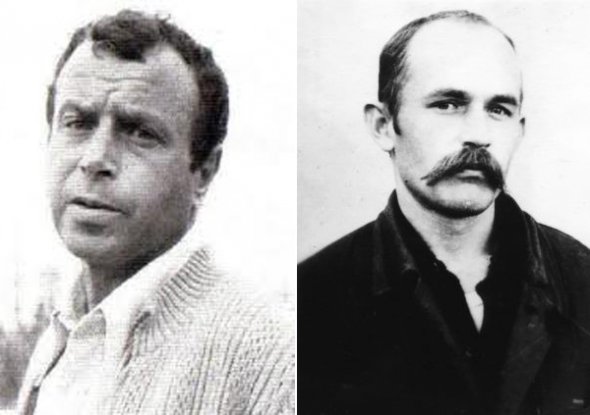 Михайла Осадчого (зліва) та Ярослава Геврича арештували 28 серпня 1965-го за "антирадянську націоналістичну діяльність".