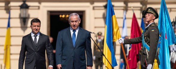 Президент Владимир Зеленский встречался с премьер-министром Израиля Биньямином Нетаньягу 19 августа.