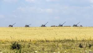 Российские танки на территории Украины