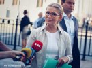 29 августа, Тимошенко пришла на первое заседание новой Верховной Рады