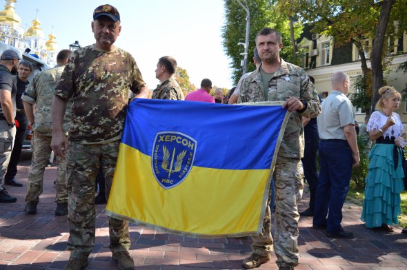 Бійці батальйону МВС "Херсон"