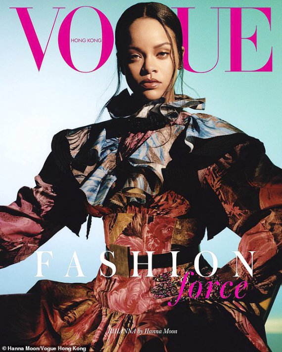 Рианна снялась в новой фотосессии для глянцевого издания Vogue Hong Kong