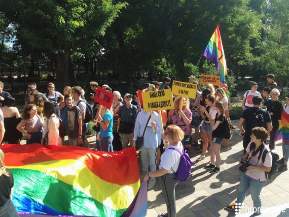 В Одесі пройшов Марш рівності. Фото: Hromadske