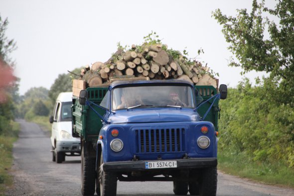 Машину дров бригада КП "Добробут" напилює за кілька годин
