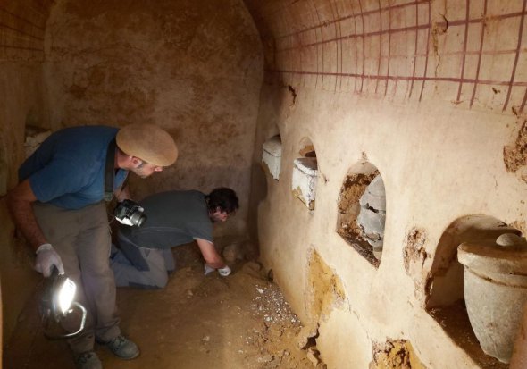 Римскую погребальную камеру обнаружили случайно, в ходе ремонтных работ