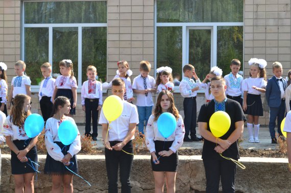 У Щербанях відсвяткували перше вересня