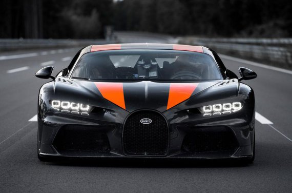 Bugatti Chiron разогнался до 490,484 км / ч