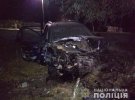 На Ровенщине 19-летний водитель за рулем Toyota Avensis врезался в ограждение, а затем - в дерево. Пострадали 3 его несовершеннолетние пассажирки