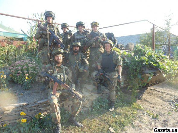 1 вересня 2014 року с.Георгіївка, перед наступом регулярних військ РФ через Луганськ