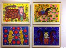 Ці чотири картини художниці зберігаються у фондах Національного музею у Львові імені Андрея Шептицького