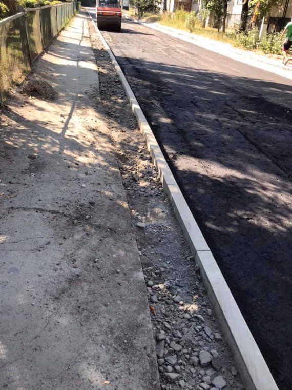 Ремонт дороги по вул. Молодіжна