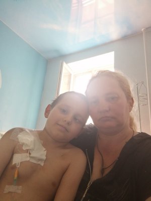6-річний Микита Жирнов із Харкова лікує рак головного мозку