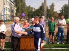 У Нехворощі Новосанжарського району відкрили футбольне поле зі штучним покриттям