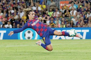 Француз Антуан Грізманн у перших трьох матчах чемпіонату Іспанії за ”Барселону” забив два м’ячі