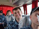 На військово-морській базі "Південь" морякам влаштували урочисту зустріч. Фото: ВМСУ/Facebook