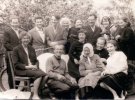 Алла Горская и другие диссиденты на празднование 30-летия писателя Евгения Концевича в Житомире 1965