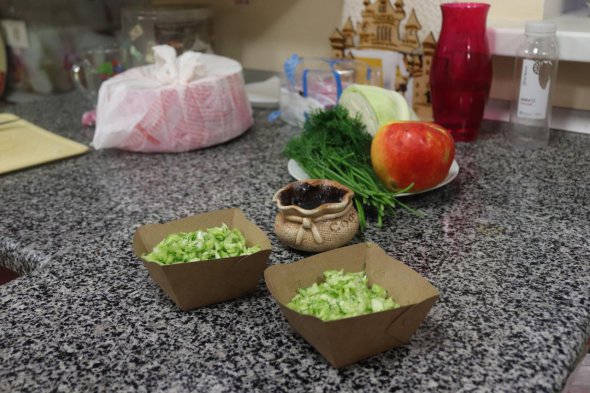 Провели мастер-класс по приготовлению пищи для школьников