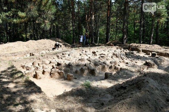 На Хортице нашли древнее святилище