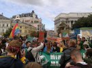 Міжнародний кліматичний марш у Києві. Зібрав біля тисячі людей