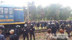 У поліції прокоментували події в Соснівці Львівської області. Фото: Нацполіція