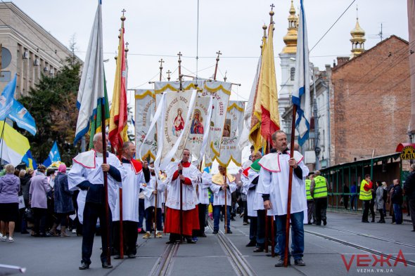 У Вінниці пройшов марш традиційних цінностей 