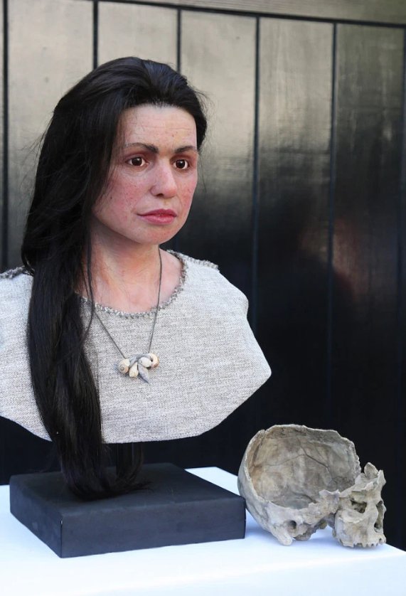 Показали лицо женщины, которая жила на территории Турции 7,5 тыс. лет назад