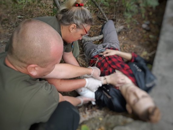 Біля Стамбульського парку в Одесі знайшличоловіка  із перерізаними венами