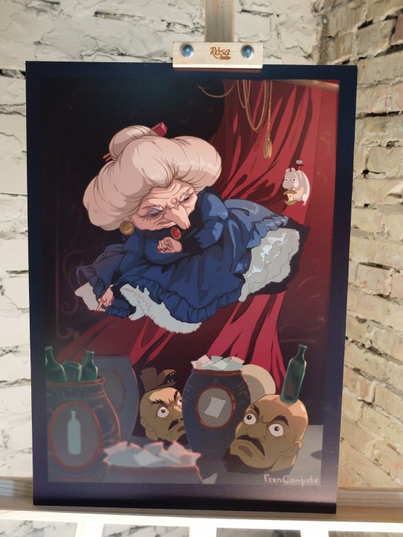 Виставка робіт художників на Comic Con Ukraine 2019