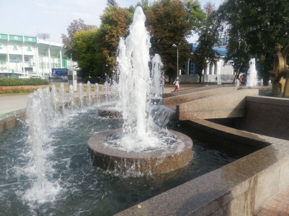 У Полтаві відкрили фонтан за мільйон