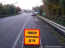 Вблизи города Дубно Ровенской автоцистерна слетела с трассы. Водитель не пострадал