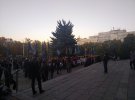 Под Полтавской ОГА провели митинг против капитуляции Украины