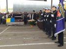 В Полтаве простились с погибшим патрульной Мариной Фетч
