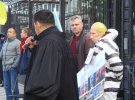 Активісти провели імпровізований Гаазький суд над Володимиром Путіним за вчинені ним військові злочини проти людяності.