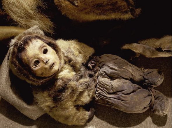 Мумии инуитов представили в Национальном музее Гренландии