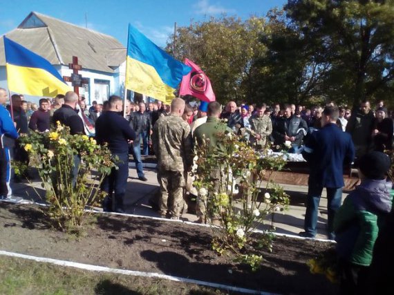 Морпіха В'ячеслава Кубрака поховали на Херсонщині