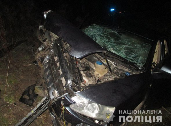 В  Оріхівському районі Запоріжжя  Audi A 6  злетіла в кювет. Загинув 20-річний пасажир