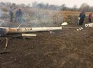 В Полтавской области разбился вертолет
