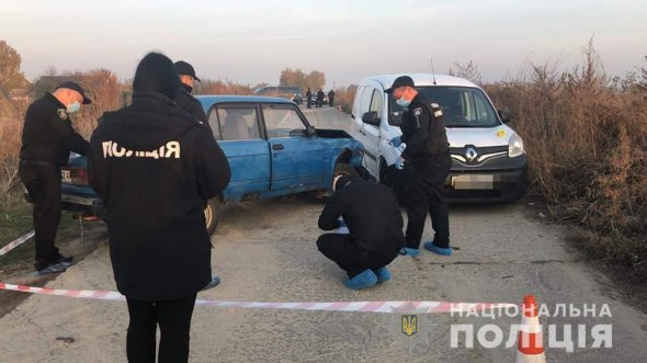 В селе Княжичи под Киевом неизвестные стреляли в водителя легковушки