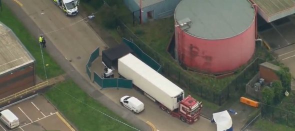 Вантажівка в'їхала з Болгарії