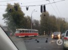 ДТП з тролейбусом в Києві