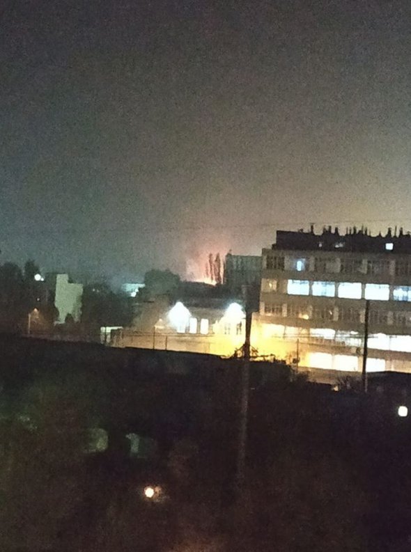 В Днепре произошел взрыв на заводе "Потоки"