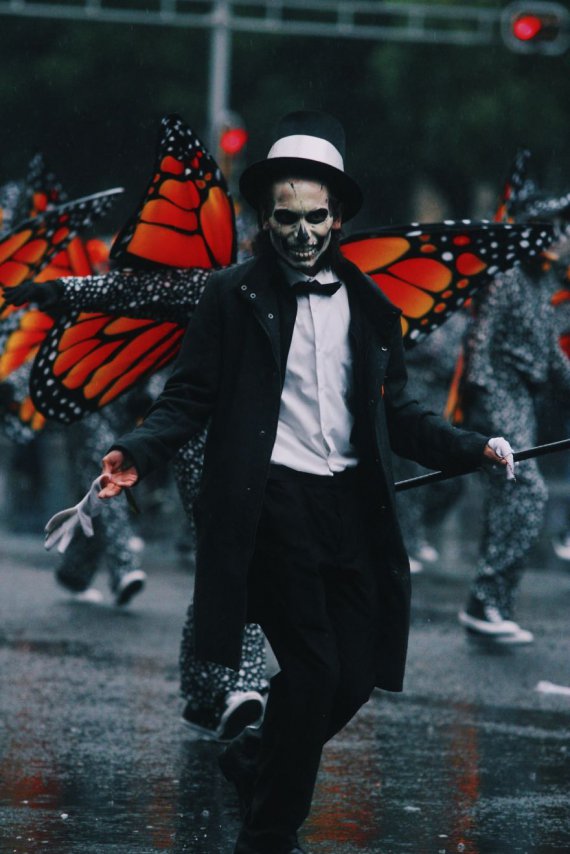 Святкування Геловіну переплелось зі святом "Санта Муерте" і християнськими віруваннями