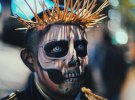 Празднование Хэллоуина переплелось с праздником "Санта Муэрте" и христианскими верованиями