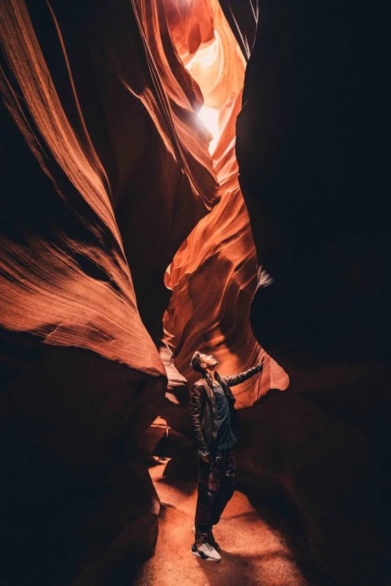 Каньйон Антилопи нагадує танець полум'я