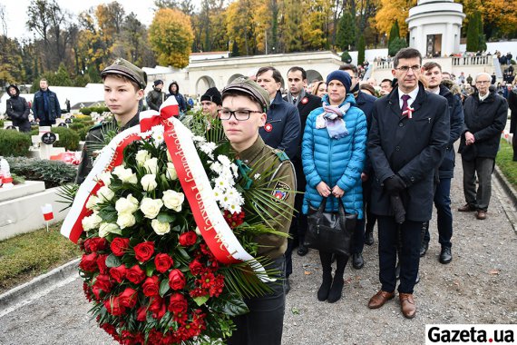 На Мемориале львовских орлят состоялись торжества